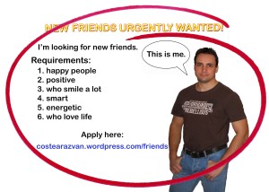 new friends urgently wanted